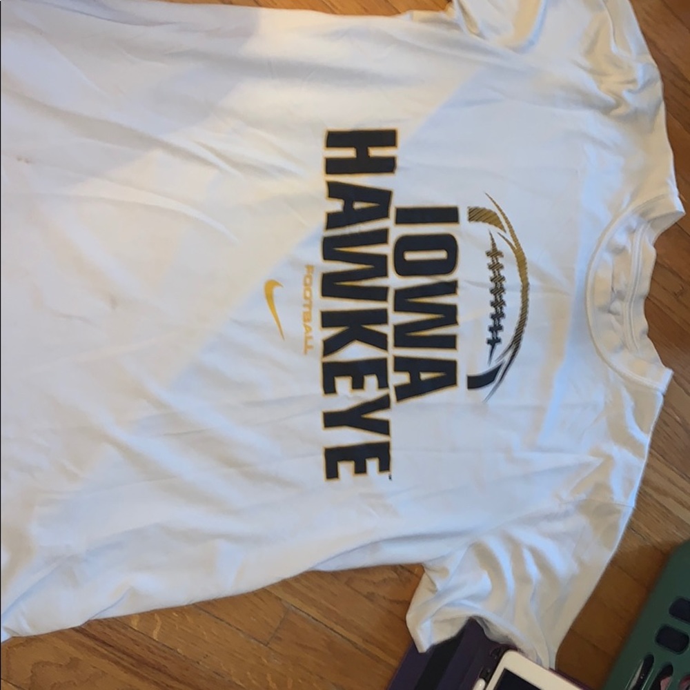 Iowa football Nike shirt